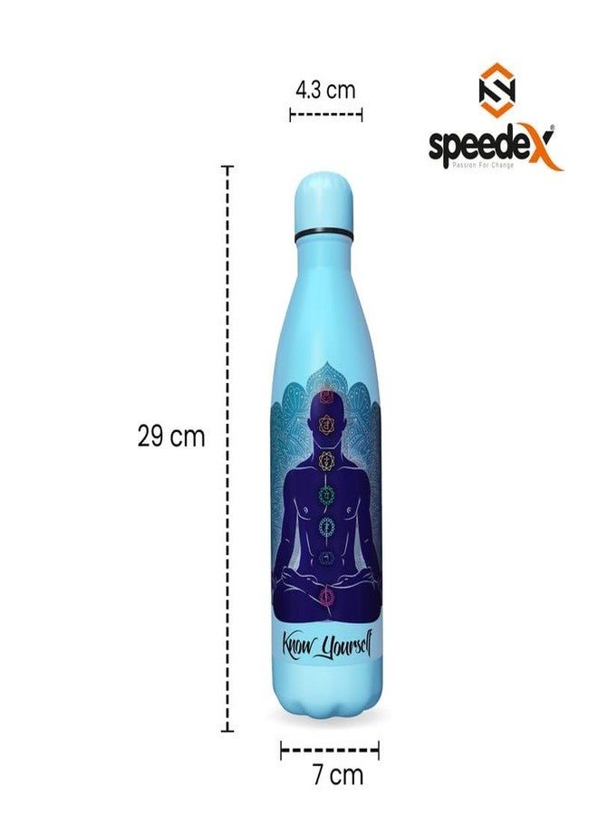 Speedex Thermos Bottle - 500 ML Vacuum Insulated Stainless Steel for Kids, Men, Women - Thermosteel Bottle Ideal for School, Office, Travel Flask for Hot & Cold Beverages - Printed - Image 5